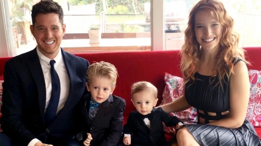 Putranya Didiagnosa Kanker, Michael Buble Minta Dukungan Doa