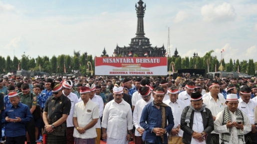 Gerakan Nusantara Bersatu Undang Tokoh-Tokoh Agama Berdoa Bagi Bangsa