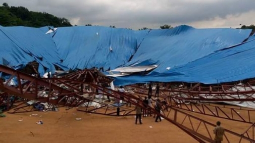 Bangunan Gereja Nigeria Ini Roboh, 160 Jemaatnya Tewas