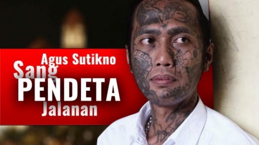 Meski Wajah Penuh Tato, Pendeta Semarang Ini Ternyata Berhati Mulia