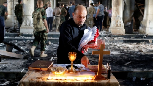 Gereja-gereja di Baghdad Harus Ditutup Sejak Arus Pengungsi Meningkat di Irak