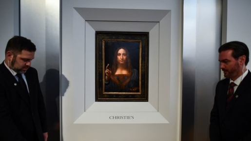 Wow, Lukisan Yesus Kristus Karya da Vinci Ini Baru Saja Pecahkan Rekor Lelang