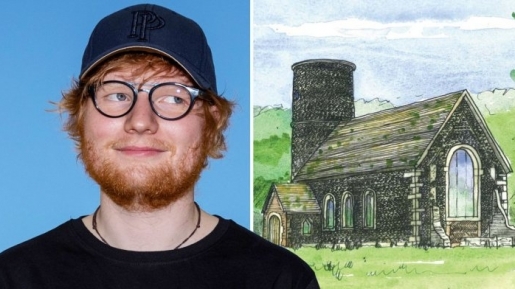 Sebelum Nikah, Penyanyi Ed Sheeran Rencana Pengen Bangun Gereja Sendiri Loh