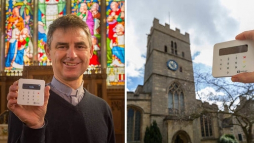 Gak Perlu Susah, Inggris Permudah Donasi ke Gereja Pakai Mesin Modern Ini