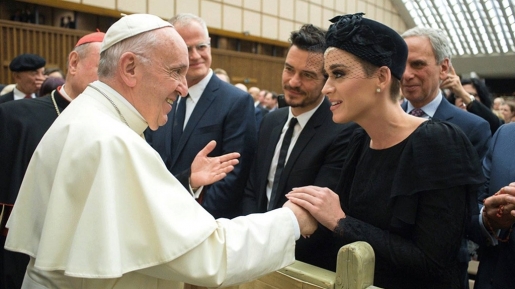 Liburan di Vatikan, Katy Perry Niat Ketemu Paus Fransiskus