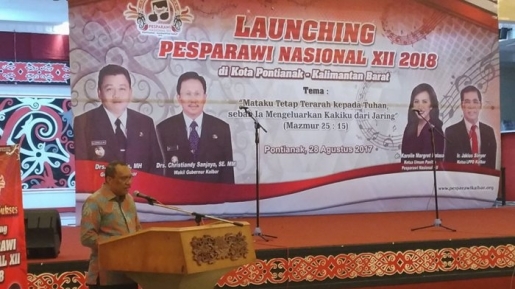 Tak Dilibatkan di Pesta Pasparawi Nasional, Pendeta Se-Riau Mengadu ke Gubernur