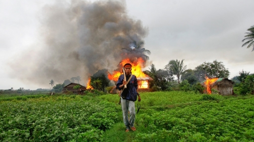 Mengerikannya Nasib Kristen Myanmar, Puluhan Gerejanya Dihancurkan Kelompok Bersenjata