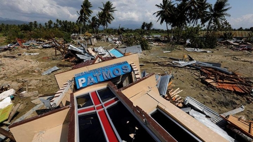 Dahsyatnya Gempa Palu, Gereja Patmos Sigi Ini Bergeser 3 Kilometer dari Posisi Semula