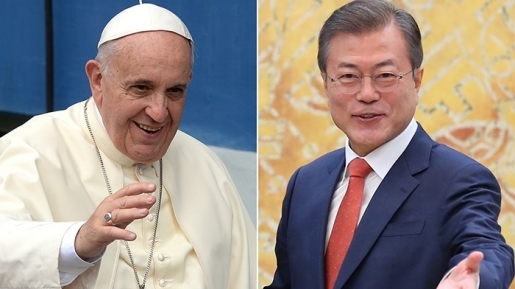 Ke Vatikan, Ini Pesan Presiden Korsel dari Kim Jong-un Untuk Paus Fransiskus