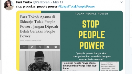 Isu People Power 22 Mei Menyebar, Tokoh Agama dan Adat di Indonesia Ajak Umat Lakukan Ini