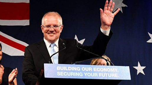 Menang Pemilu Australia, Scott Morrison Sebut Kemenangannya Adalah Mujizat