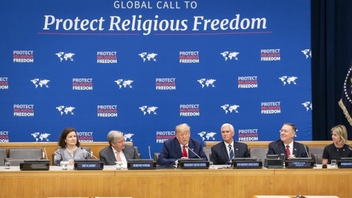 Di Depan Anggota PBB, Donald Trump Desak Hentikan Penindasan Agama di Seluruh Negara