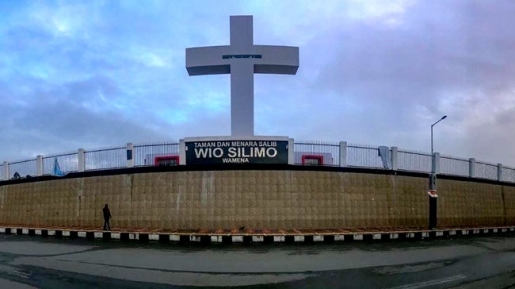 Ditata Indah, Kawasan Menara Salib Ini Jadi Ikon Baru Kota Wamena