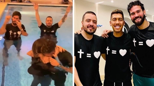 Dibaptis, Pesepakbola Liverpool Ini Sebut Yesus Cinta dan Gelar Terbaiknya