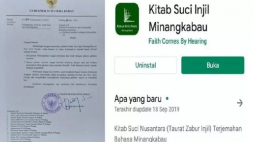 Soal Aplikasi Alkitab Bahasa Minang, Menkominfo Tak Akan Cabut Karena Alasan Ini…