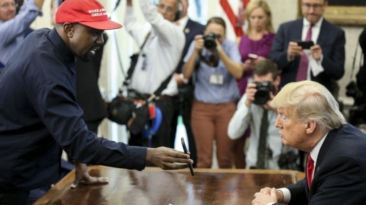 Dulu Didukung, Kini Kanye West Pasang Badan Lawan Donald Trump Jadi Calon Presiden