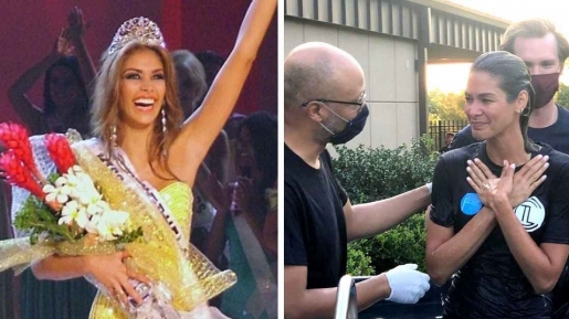 Ungkapan Haru Saat Mantan Miss Universe Ini Dibaptis, ‘Aku Mendapat Jawaban Dalam Yesus'