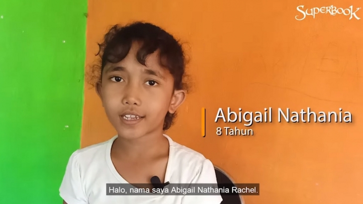 Kisah Yohanes Pembaptis Mengubah Aku Mau Melayani, Abigail Nathania