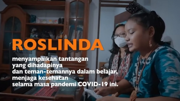 Roslinda, Anak NTT yang Suarakan Dampak Besar Pandemi Pada Anak di PBB