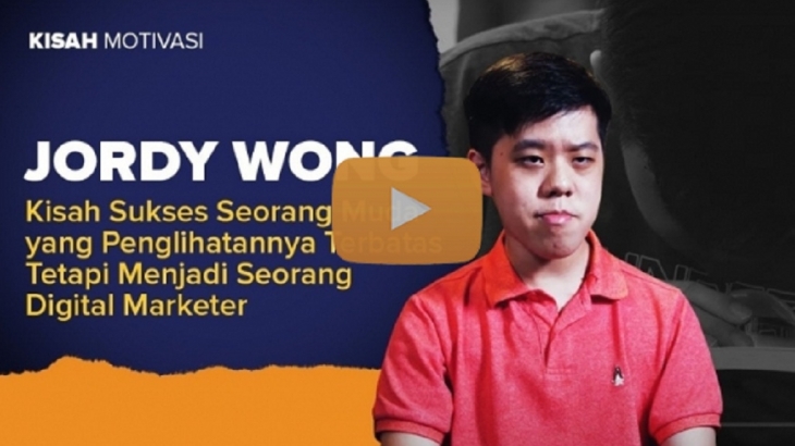 (VIDEO) Seorang Muda yang Penglihatannya Terbatas Tetapi Sukses Menjadi Digital Marketer