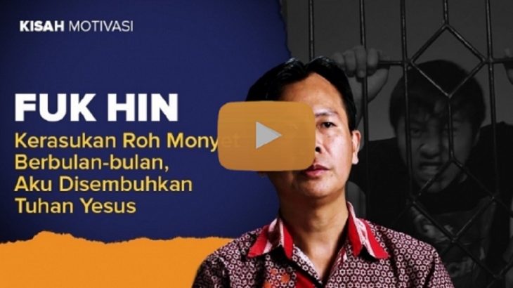 (VIDEO) Kerasukan Roh Monyet Berbulan-bulan, Aku Disembuhkan Tuhan Yesus