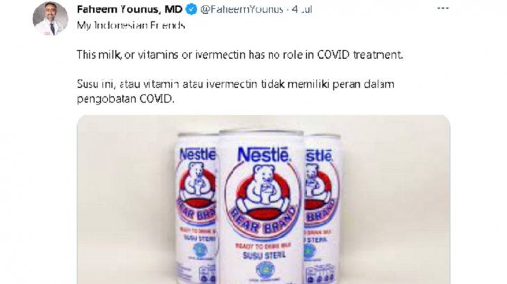 Viral di Twitter, Dokter AS Ini Bagi 12 Tips Hadapi Pandemi Pakai Bahasa Indonesia