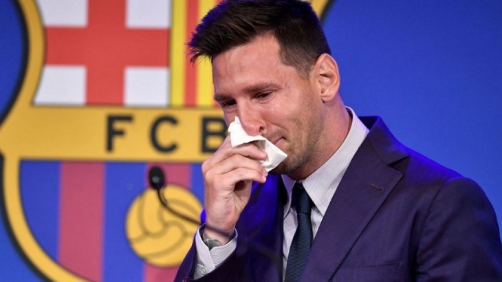 Setelah 21 Tahun, Ini yang Bikin Messi Berurai Air Mata Harus Tinggalkan Barcelona