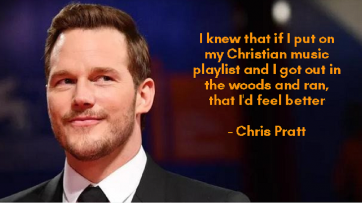 Saat Lagi Kesal, Jogging dan Dengar Lagu Rohani Bikin Chris Pratt Merasa Lebih Baik