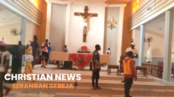 Sedihnya, 50 Jemaat Gereja Katolik Nigeria Ini Tewas Ditembak Saat Doa Berkat