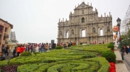 Traveling ke Macau Tak Lengkap Jika Tak Kunjungi Reruntuhan Gereja Ini