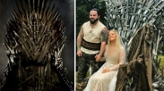 Saking Cintanya, Pria Ini Hadiahi Istri Kursi Tahta ‘Game of Thrones’