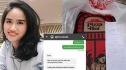 Indahnya Berbagi! Cewek Katolik Ini Kasih Pizza ke Driver Ojol Buat Buka Puasa