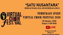 Untuk Pertama Kalinya, Gereja Katolik Gelar Paduan Suara Pesparani Secara Virtual Loh!