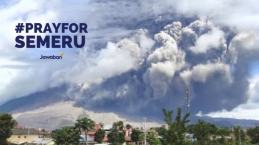 Lumajang Darurat Erupsi, Indonesia Bersatu Untuk #PrayforSemeru. Bantu Doa Yuk…