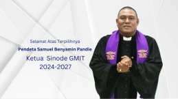 Selamat! Pendeta Samuel Benyamin Pandie Jadi Ketua Sinode GMIT Terpilih