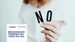 Menghindari Perdebatan yang Sia-sia