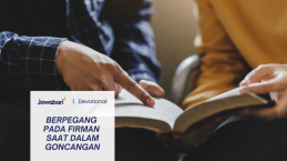 Berpegang Pada Firman Saat Dalam Goncangan