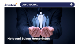 Melayani Bukan Memerintah