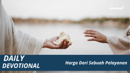 Harga Dari Sebuah Pelayanan