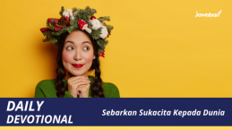 Sebarkan Sukacita Kepada Dunia
