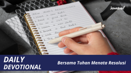 Bersama Tuhan Menata Resolusi