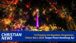 12 Provinsi Ini Rayakan Pergantian Tahun Baru 2026 Tanpa Pesta Kembang Api, Ini Alasannya