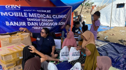Di Tengah Krisis Bencana, CBN Indonesia Salurkan Bantuan bagi Puluhan Ribu Korban