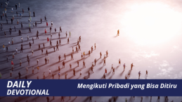 Mengikuti Pribadi yang Bisa Ditiru