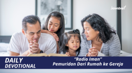 Radio Iman Pemuridan Dari Rumah ke Gereja