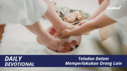 Teladan Dalam Memperlakukan Orang Lain