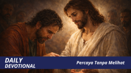 Percaya Tanpa Melihat