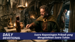 Suara Kepentingan Pribadi yang Mengalahkan Suara Tuhan