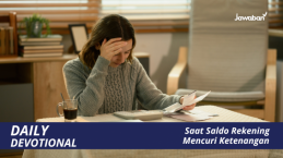 Saat Saldo Rekening Mencuri Ketenangan