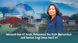 Berawal dari 47 Anak, Pelayanan Ibu Ruth Bertumbuh Jadi Berkat bagi Desa Kecil Ini